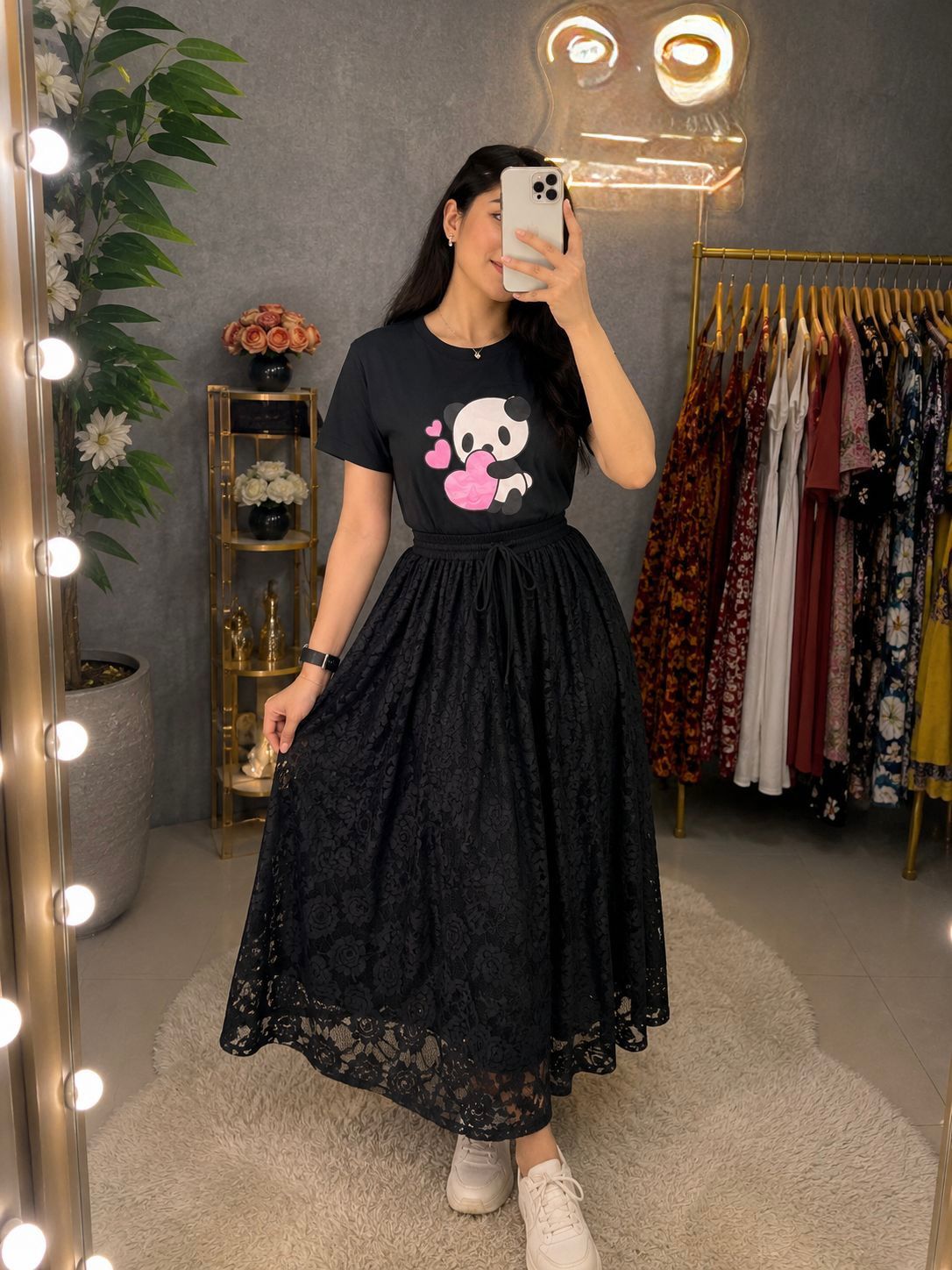 TShirt and Skirt Set