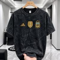 ACID WASH DROP SHOULDER T-SHIRT