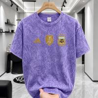 ACID WASH DROP SHOULDER T-SHIRT