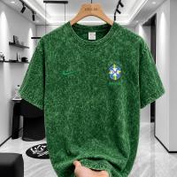 ACID WASH DROP SHOULDER T-SHIRT