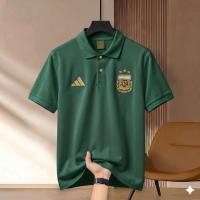 Highdency Rubber Print World Cup Polo Shirt