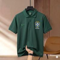 Highdency Rubber Print World Cup Polo Shirt
