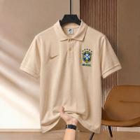 Highdency Rubber Print World Cup Polo Shirt