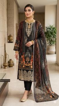 Pakistani Zam Zam Three Piece Unstitch