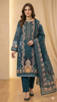 Pakistani Zam Zam Three Piece Unstitch