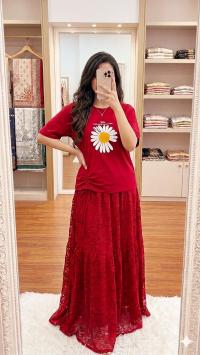 TShirt and Skirt Set