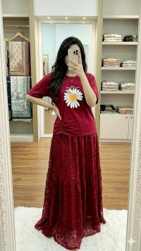 TShirt and Skirt Set
