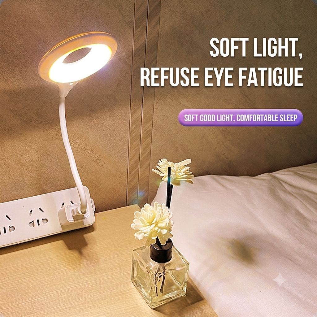 Hands-Free Voice-Controlled USB LED Lamp