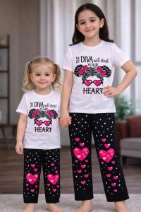 Half Sleeve T-shirt and Pant Set