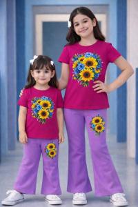 Half Sleeve T-shirt and Pant Set