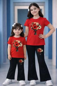 Half Sleeve T-shirt and Pant Set