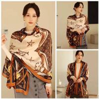 premium Luxury Satin Silk Scarf