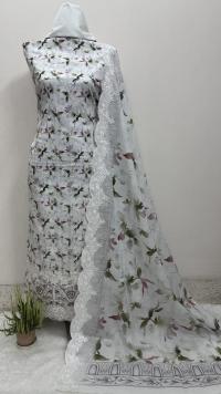 Unstitch Premium Quality Three Piece