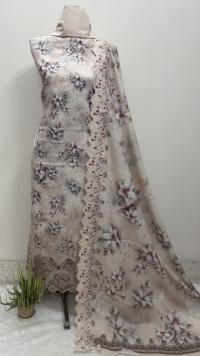 Unstitch Premium Quality Three Piece