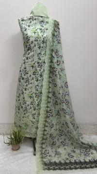 Unstitch Premium Quality Three Piece
