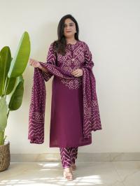 Cunri Print Three Piece
