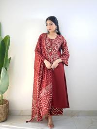 Cunri Print Three Piece