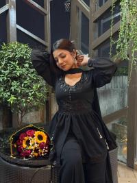 Georgette Sequence Three Piece