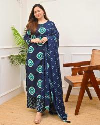 Cunri Print Three Piece