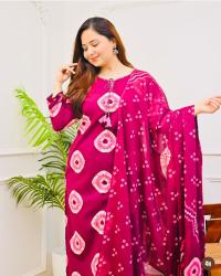 Cunri Print Three Piece