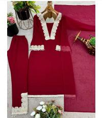 Georgette Sequence Three Piece