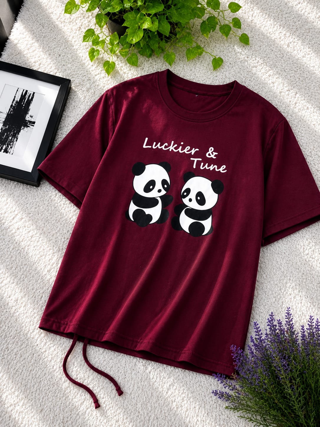 Stylish Ladies Drop Shoulder Tshirt
