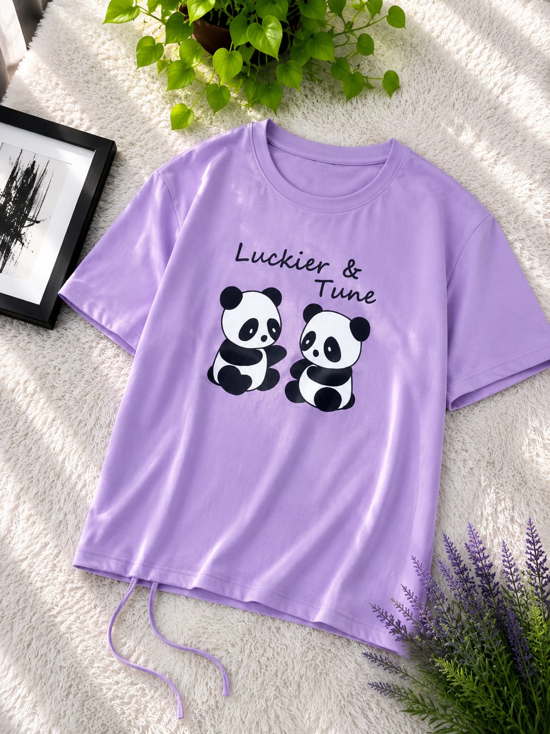 Stylish Ladies Drop Shoulder Tshirt