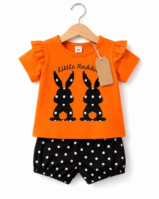 Kids Cotton TShirt and Pant Set
