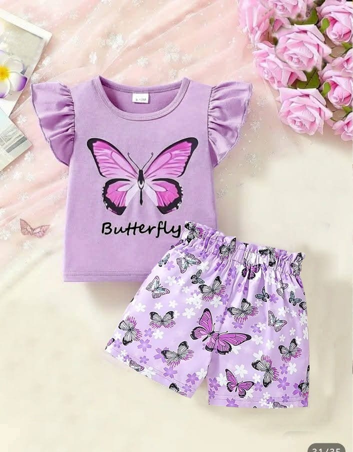 Kids Cotton TShirt and Pant Set