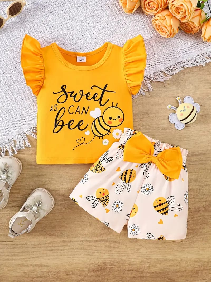 Kids Cotton TShirt and Pant Set