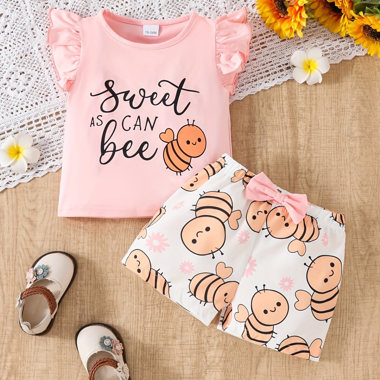 Kids Cotton TShirt and Pant Set