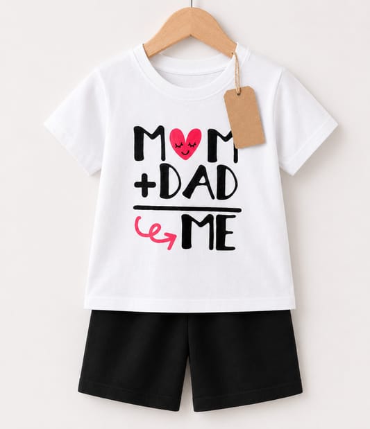 Kids Cotton TShirt and Pant Set