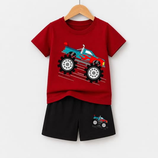 Kids Cotton TShirt and Pant Set