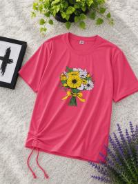 Stylish Ladies Drop Shoulder Tshirt