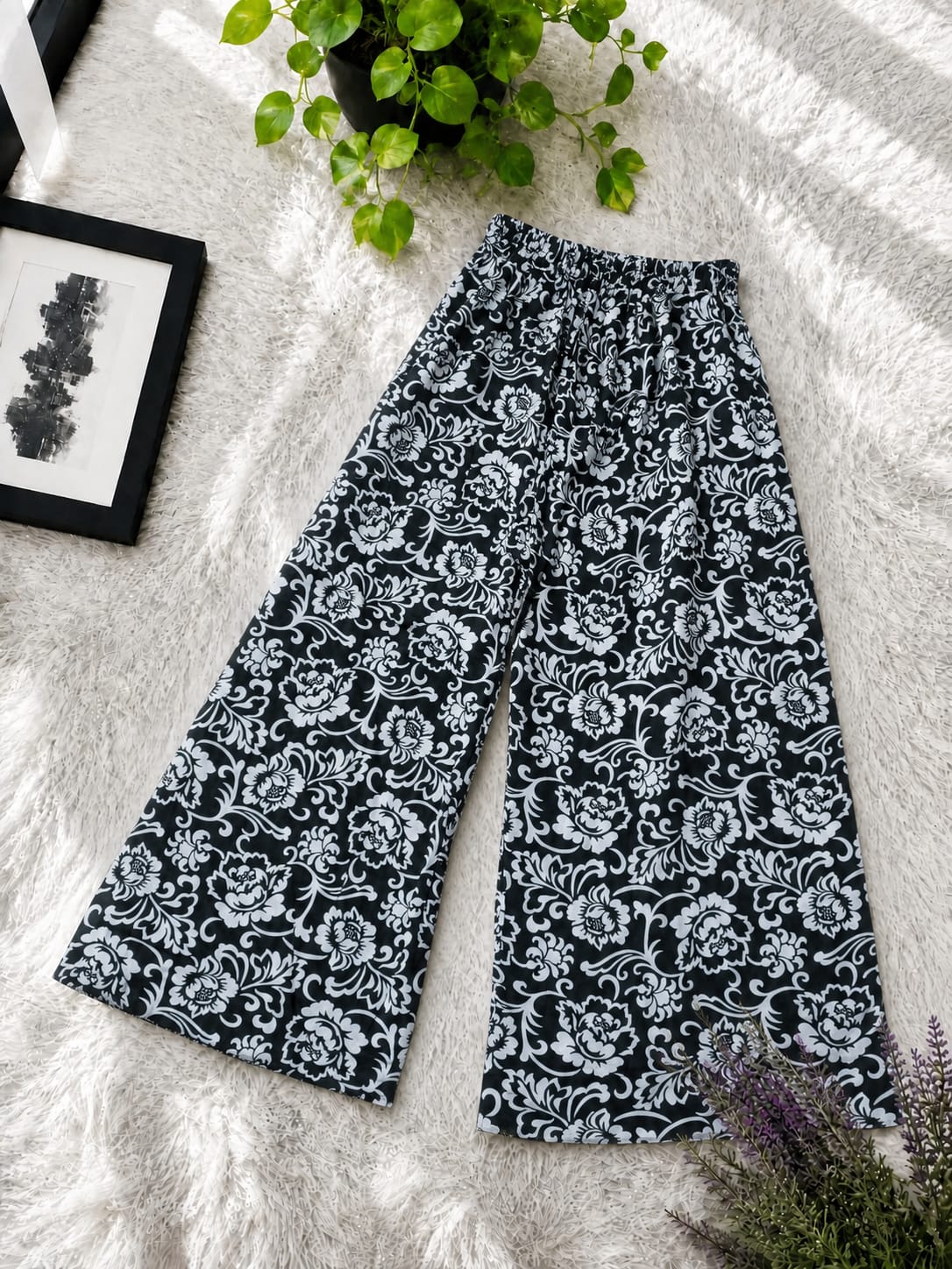 Stylish Linen Plazoo