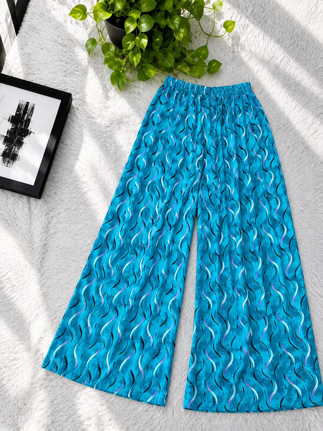 Stylish Linen Plazoo