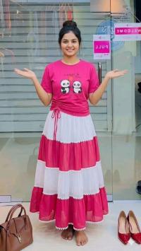 Skirt and Tshirt Set