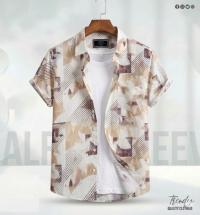 Digital Printed Premium Half Sleeve Shirt
