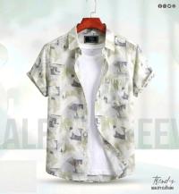Digital Printed Premium Half Sleeve Shirt