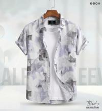Digital Printed Premium Half Sleeve Shirt