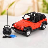 Remote Controlled Rechargeable Wrangler Model Jeep Toy Car