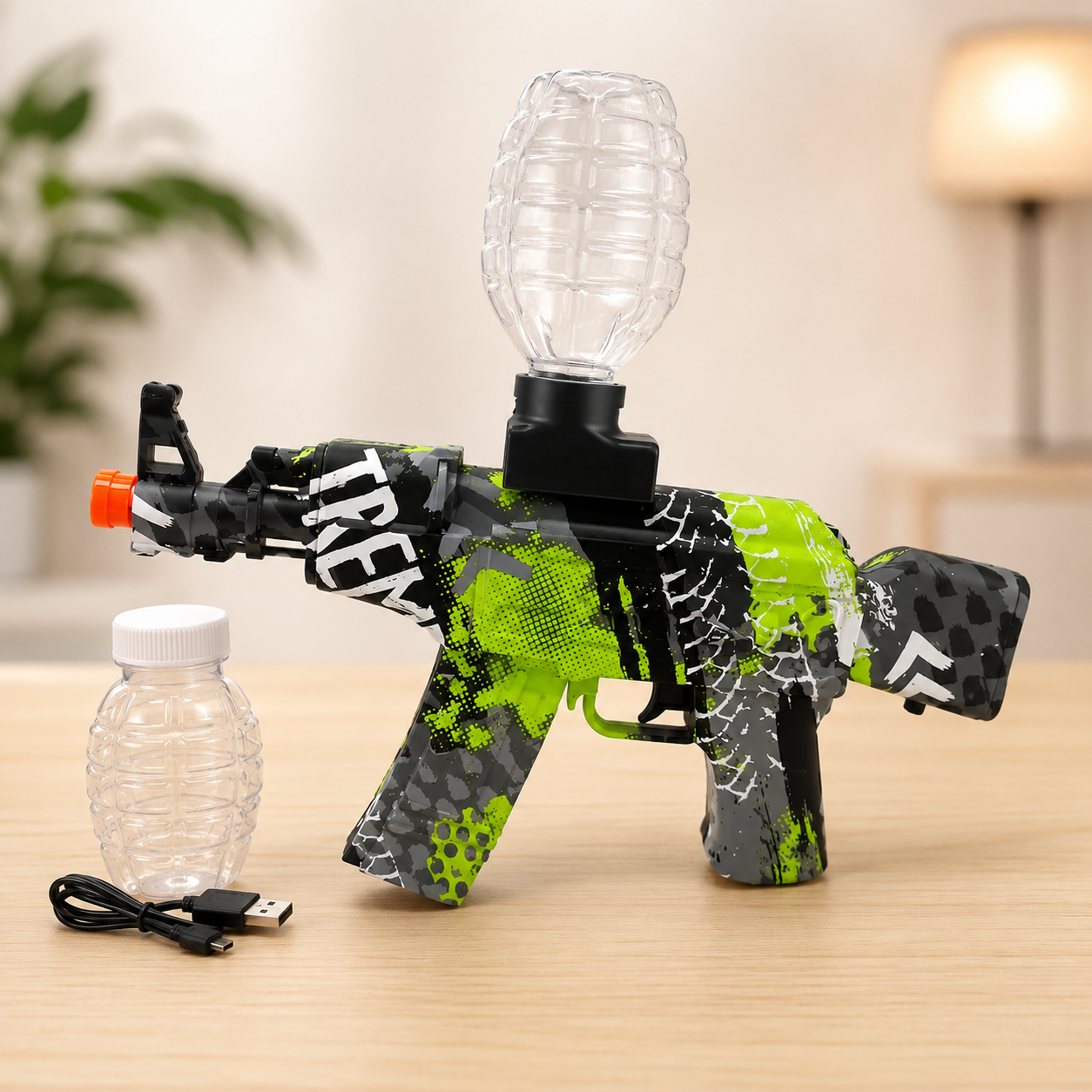 Blaster Splatter Gel Gun AKM-47