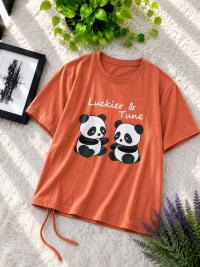 Stylish Ladies Drop Shoulder Tshirt