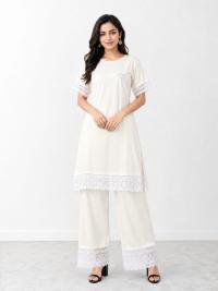 Ladies Long Tshirt and Pant Set