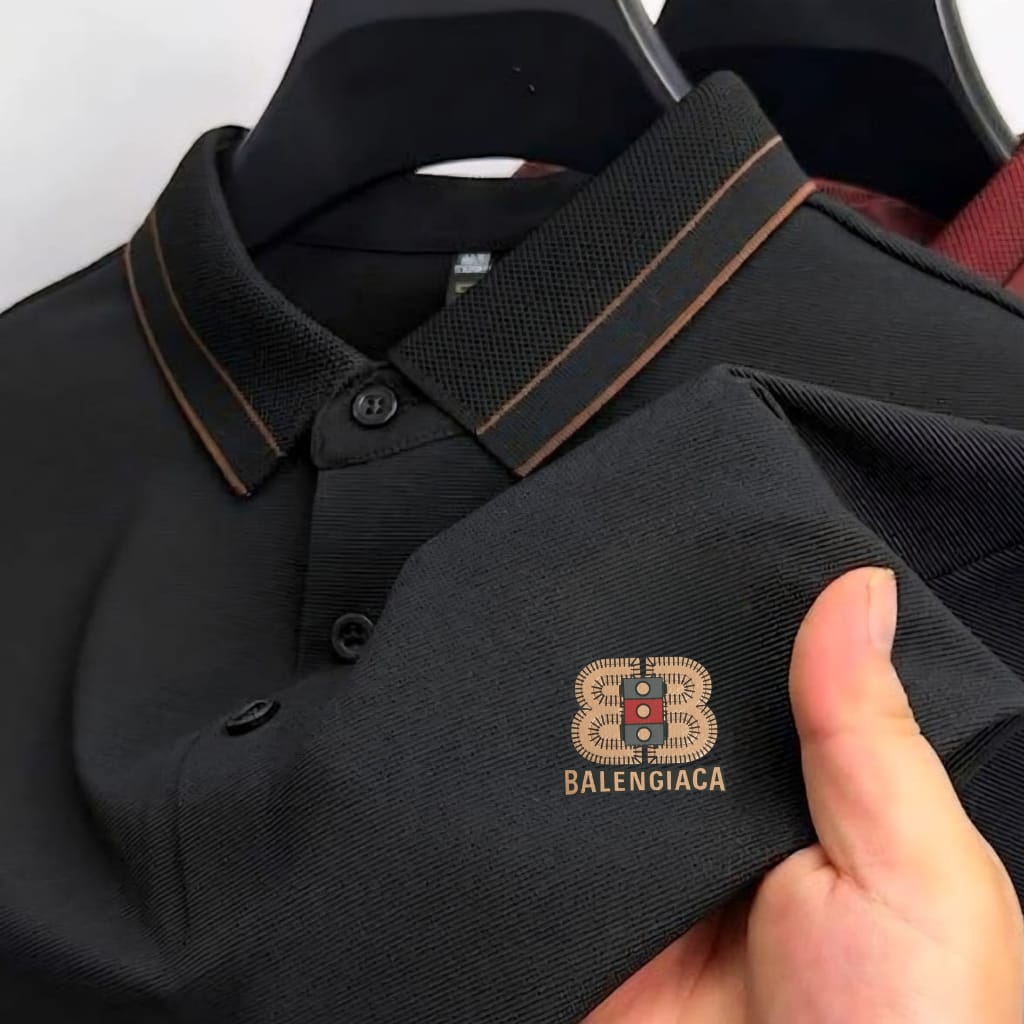 Premium Polo Shirt with China Sticker