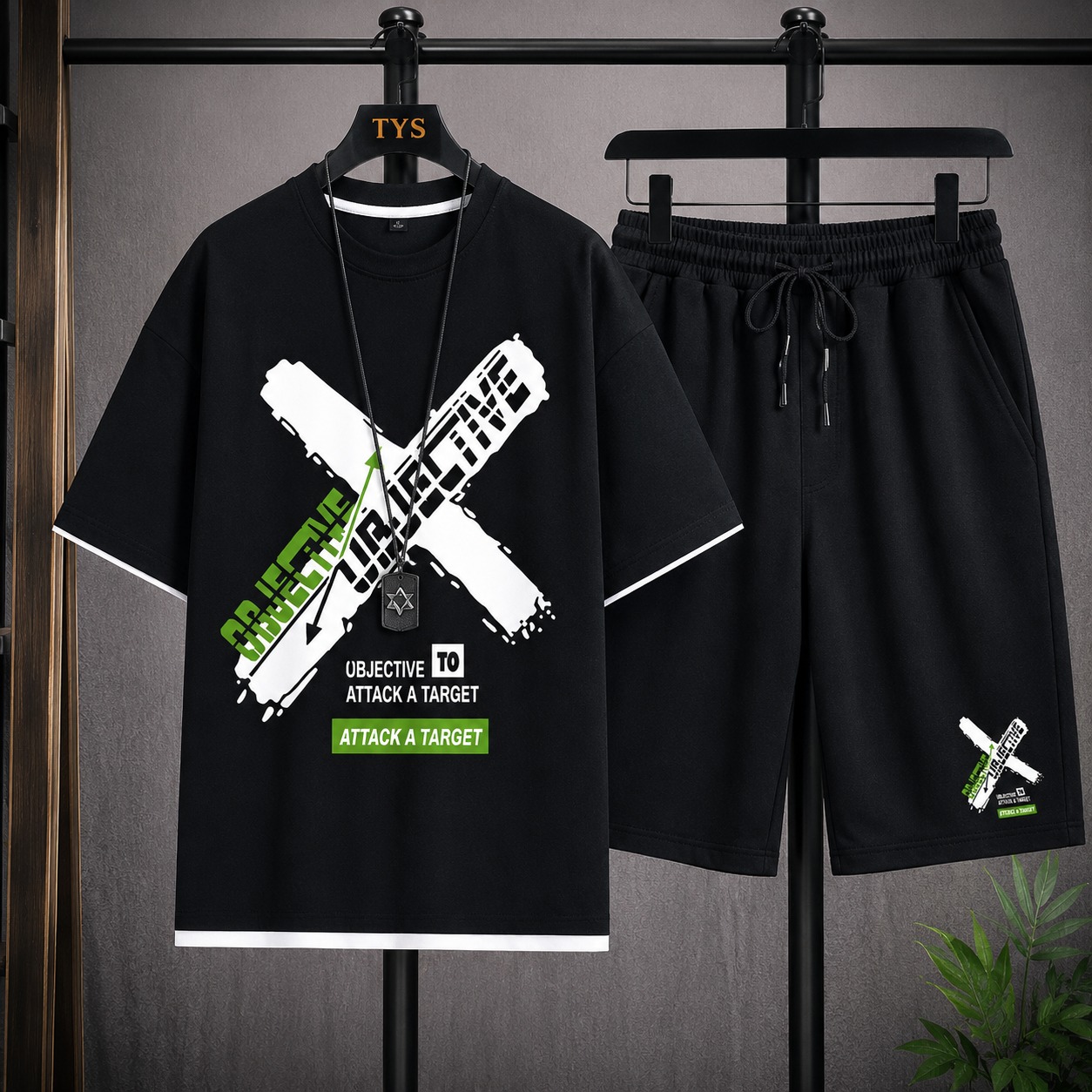 Mash T-Shirt and Short Pant Set