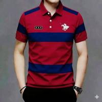 Striped Super Premium Half Sleeve polo Shirts