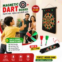 Magnetic Dart Board Magnetic Dart Game Set 17 Inch