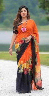 Rongdhonu Georgette saree