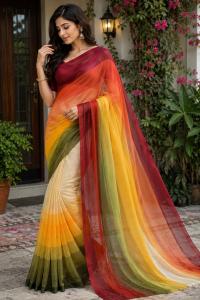 Rongdhonu Georgette saree